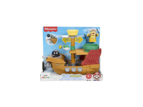 Fisher-Price Little People Mario Airship Bowser figure inspires imaginative storytelling for preschoolers.