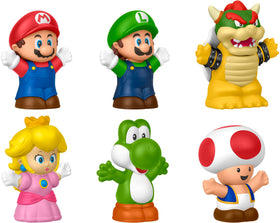 Fisher-Price Little People My Mario Mario figure for little hands and imaginative play.