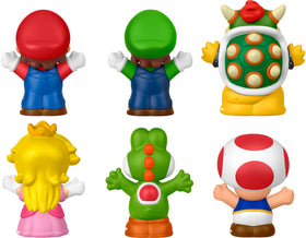 Fisher-Price Little People My Mario Yoshi figure expands dinosaur-themed play.