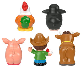 Fisher-Price Little People pig figure fuels farm scene adventures and fine motor practice.