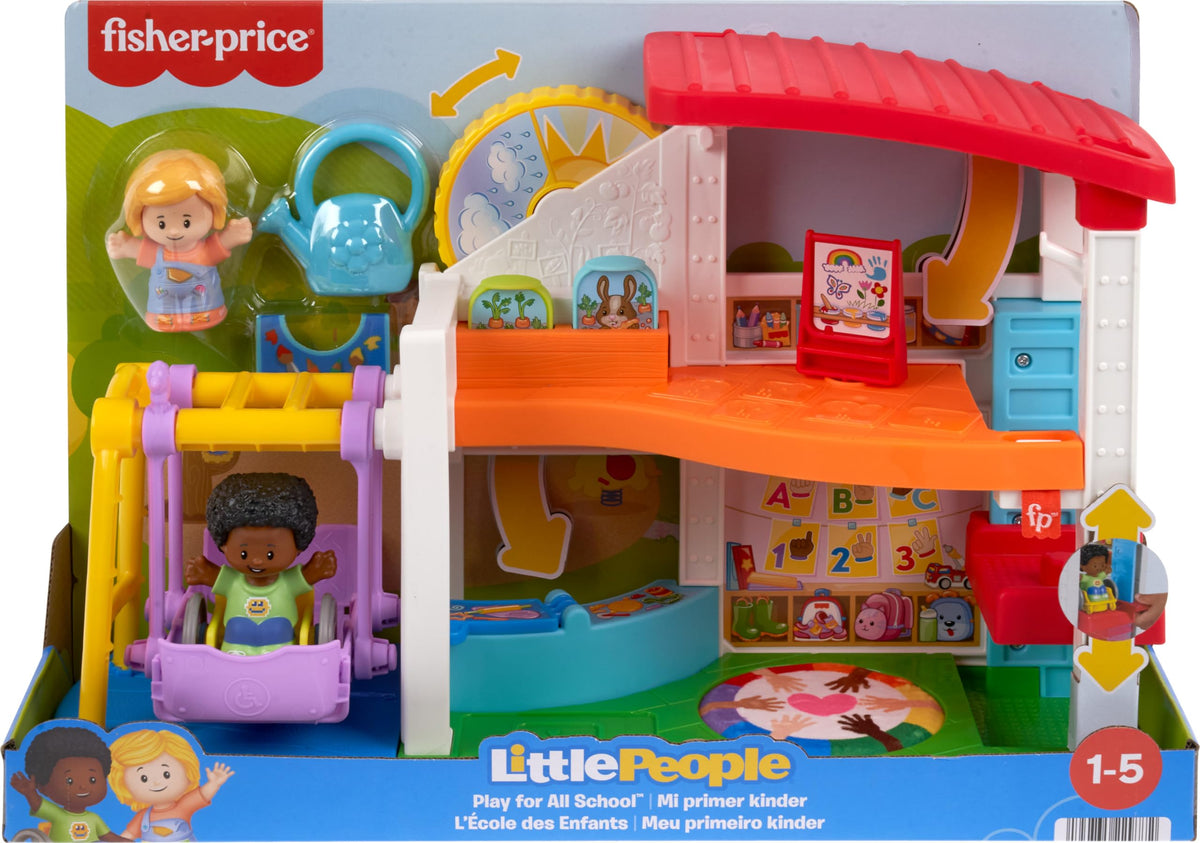 Fisher-Price Little People Play for All School includes two figures and accessories.