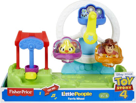 Toy Story Little People set encourages storytelling and social play for toddlers.