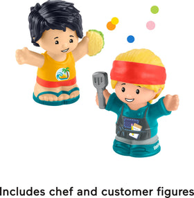 Two Little People figures included for storytelling play with Fisher-Price truck