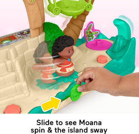 Fisher-Price Little People village with 3 floors for multi-level play and exploration.