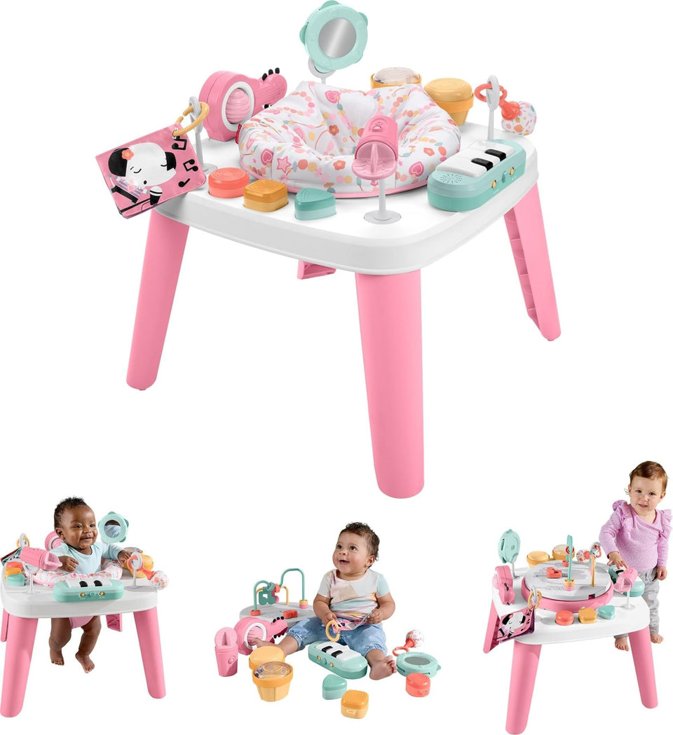 Fisher-Price Musical Moments infant seat with lights for engaging early play and learning.