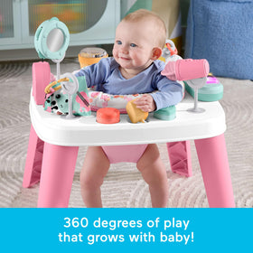 Fisher-Price Musical Moments toddler table when converted boosts interactive play.