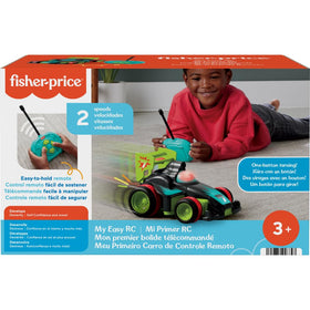 Fisher-Price My Easy RC Car battery-saving feature extends playtime