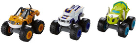 Fisher-Price Nickelodeon Darington truck—front view, bold detailing enhances play.