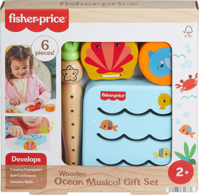 Fisher-Price Ocean mallet enables varied instrument play.