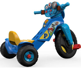 Fisher-Price PAW Patrol Trike 3-position seat adjustment supports growing riders.