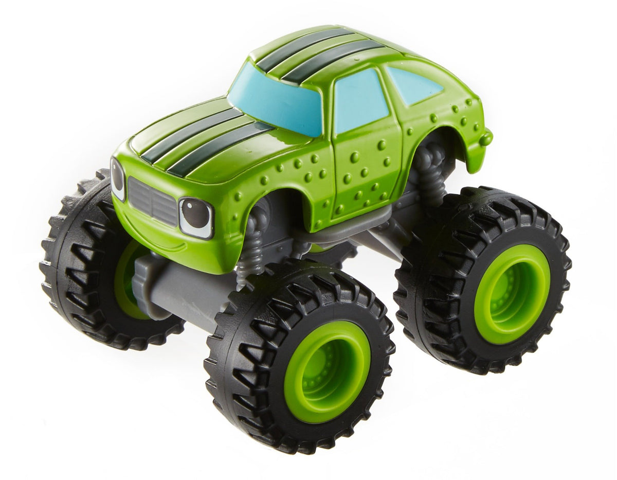 Fisher-Price Pickle die-cast truck, front view for imaginative Blaze play and storytelling adventures.