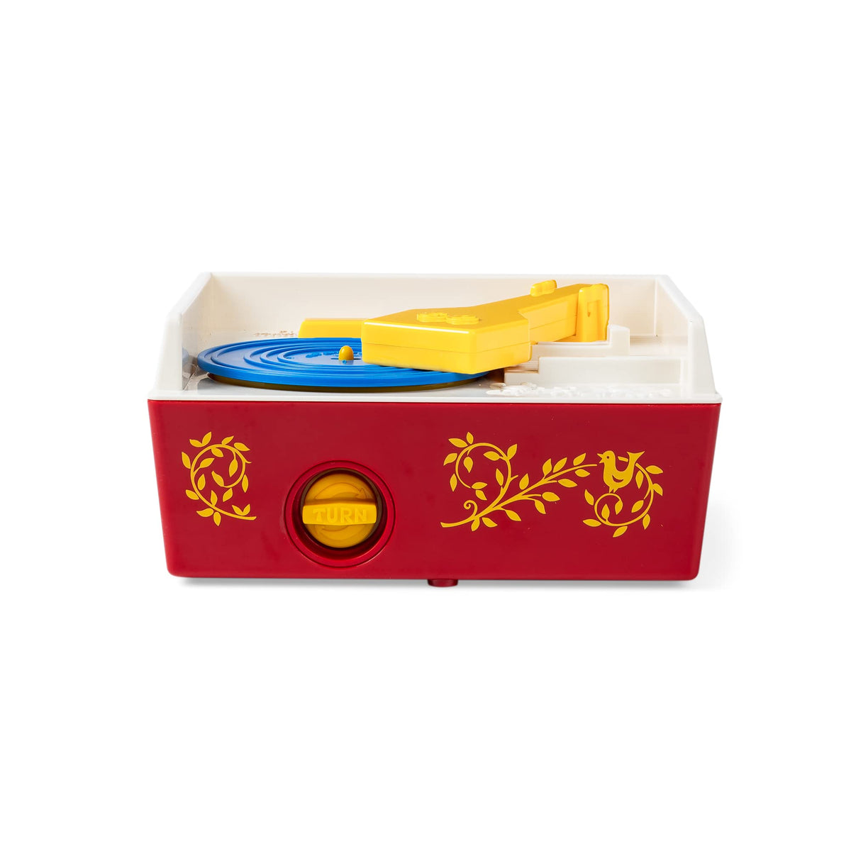 Fisher-Price record on turntable ready to play.