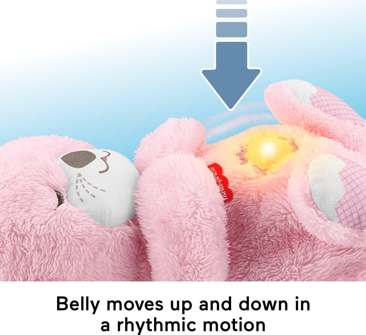 Fisher-Price Soothe 'n Snuggle Otter provides up to 30 minutes of music and sounds.