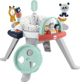 Fisher-Price Spin & Sort Center seat offers 360-degree exploration for infants.