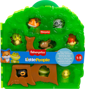 Fisher-Price Little People Forest Friends Carry Case colorful forest scene invites creative play.