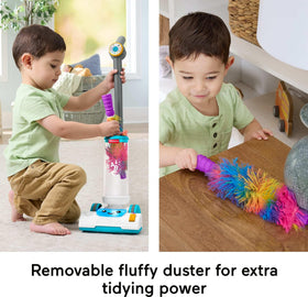 Fisher-Price vacuum play modes toggle for learning activities