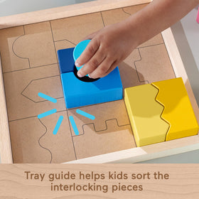 Fisher-Price interlocking blocks boost fine motor skills through hands-on play.