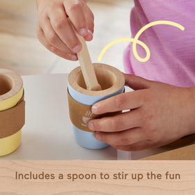 Fisher-Price wooden cookies and marshmallows for snack-time storytelling