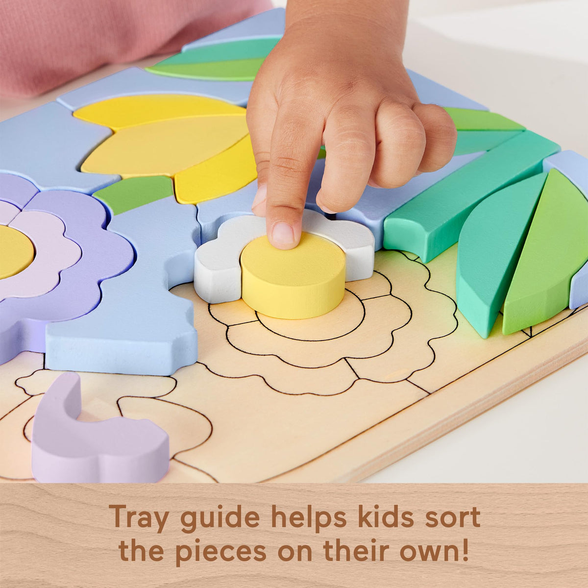 Fisher-Price Wooden stacking set sparks imaginative play and problem solving