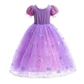 Fishkidtail dress layered mesh adds volume while staying lightweight for comfortable play