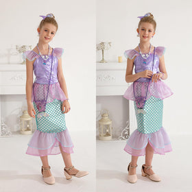 Fishkidtail tale coin purse and rings add playful dress-up details