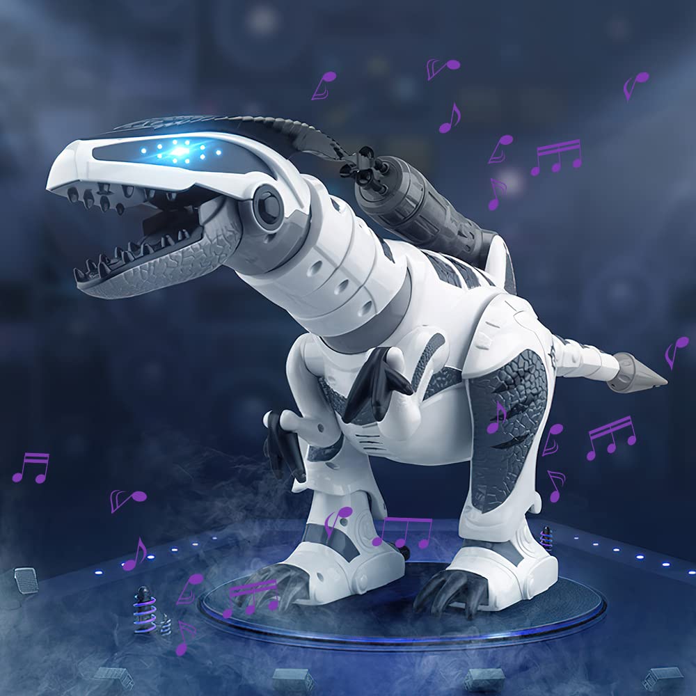 Fistone RC Dinosaur fight-mode launch showcases action-ready battle play.