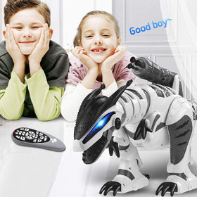 Fistone RC Dinosaur packaging box highlights gift-ready design.