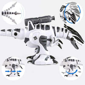Fistone RC Dinosaur touch-head interaction invites responsive play sessions.