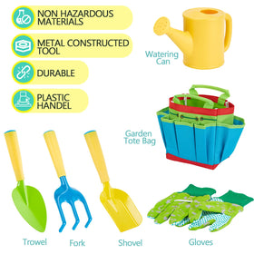 FITNATE kid hand trowel for comfortable digging with small hands