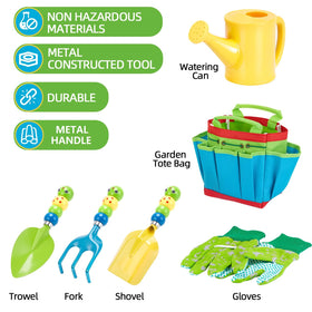 FITNATE Green Kids Garden Tools trowel enables safe digging.