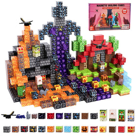 Fitrobust 200-piece magnetic blocks set for open-ended building fun.