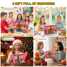 Family-friendly gift idea with Fitrobust magnetic blocks for creative play.