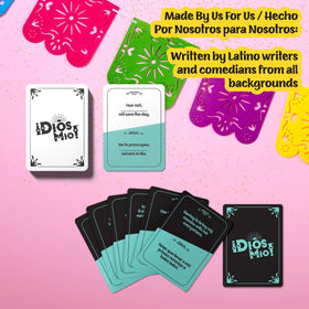 FITZ Dios Mio learning language moment with bilingual cards