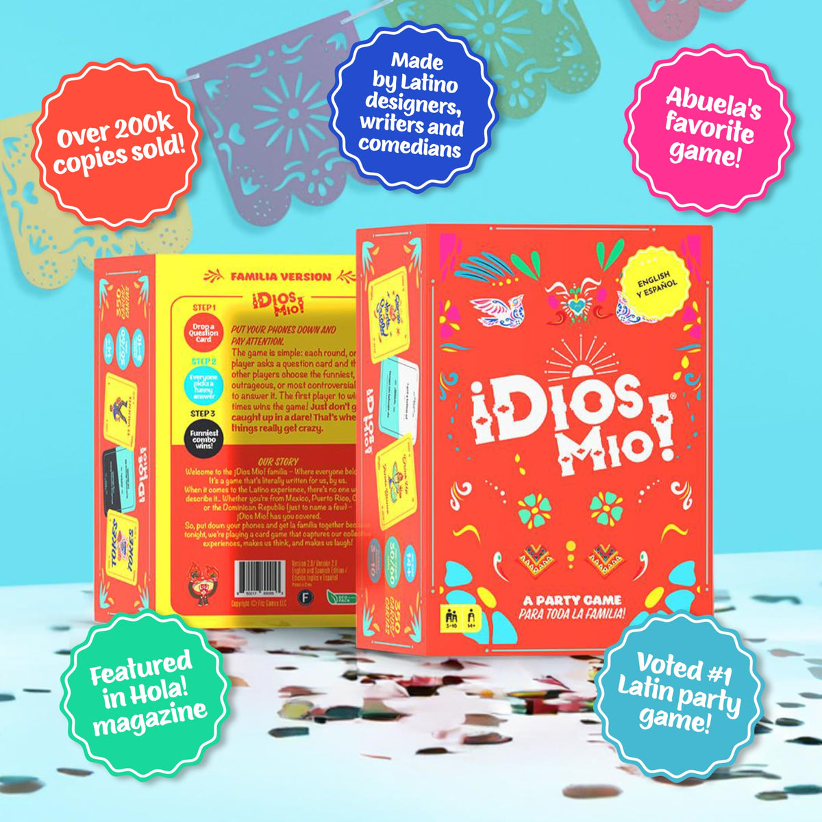 FITZ Dios Mio Latino designers concept image celebrates culture
