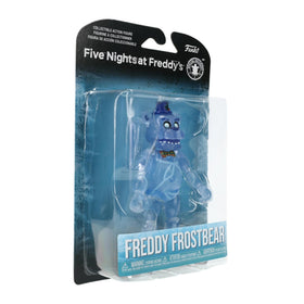 Five Nights at Freddy's Freddy Frostbear 5-inch figure packaging ideal for collectors.