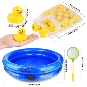 FIVEDAOGANG Duck Matching Game party carnival setup adds color and activity for kids