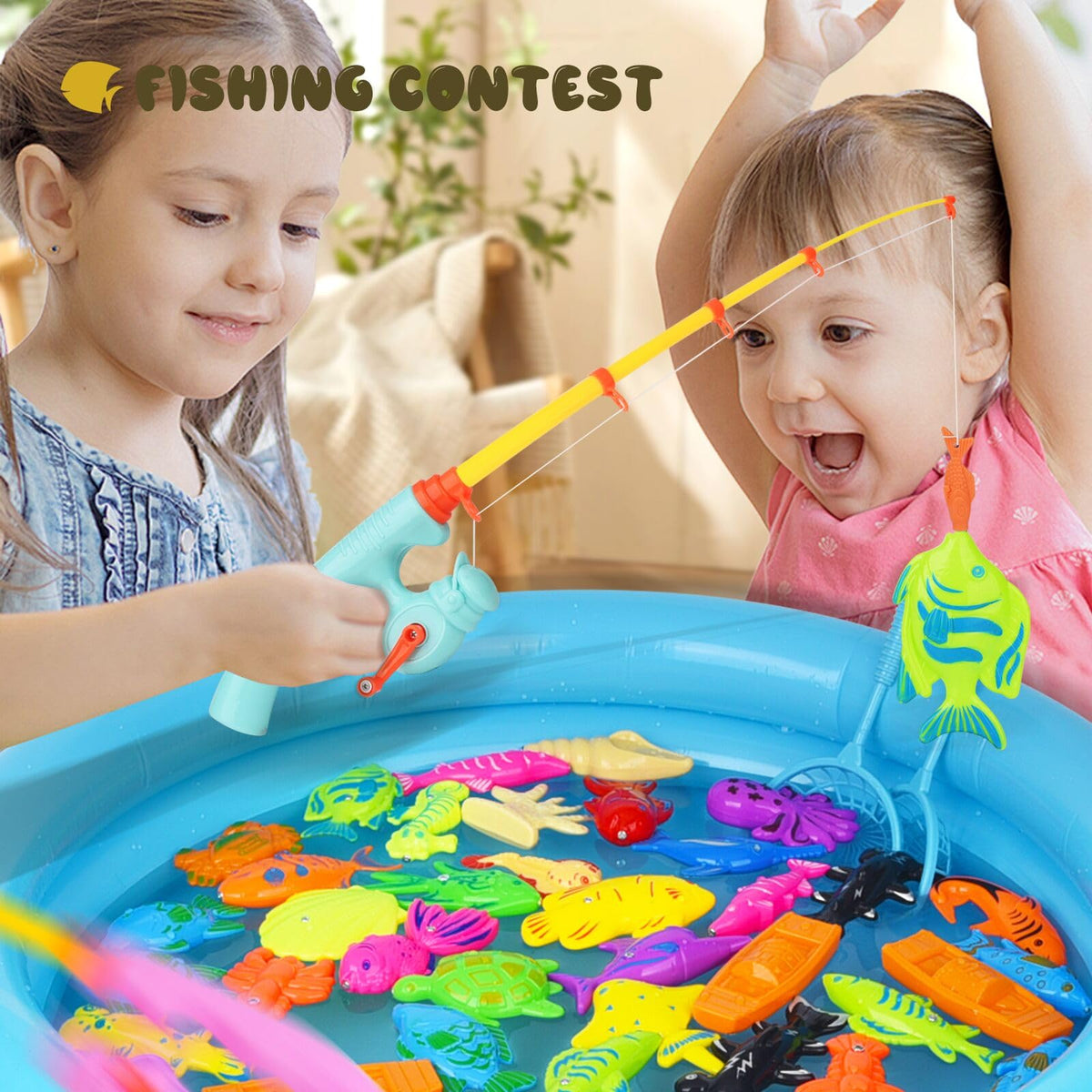 FIVEDAOGANG ocean animals fishes close-up, magnets spark imaginative play.