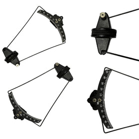 FIXRO Throw Meter shows 0-50 degree range for aerobatic angles.