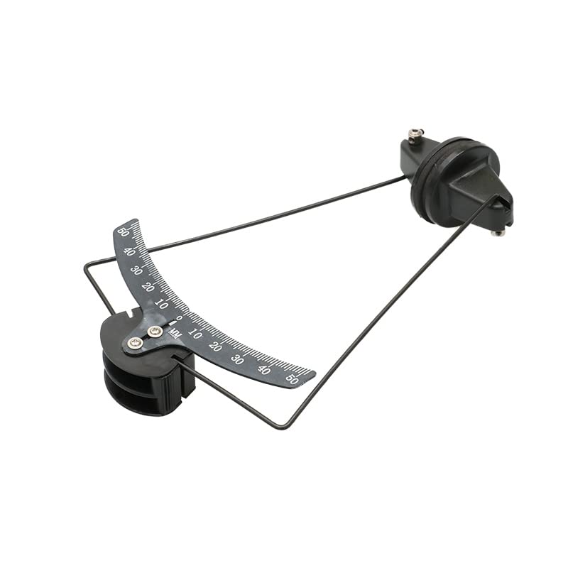 FIXRO Throw Meter with CNC aluminum body for precise angle readings.