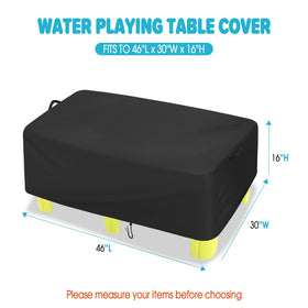 Fizentia cover 46x30x16in shields large water table from rain