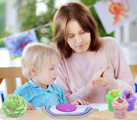 FJAZUFSA butter slime toppings close-up, inspiring creative decorating sessions