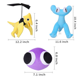 FJFFJF rainbow plush collection keepsake for fans and collectors.