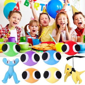 FJFFJF rainbow plush gift-ready packaging ideal for gifting.