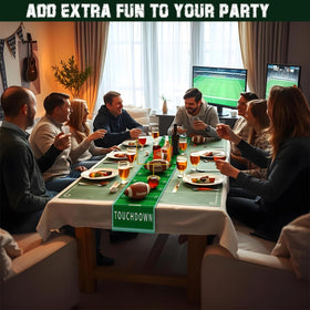 Fjoron football birthday decor set suited for sports celebrations