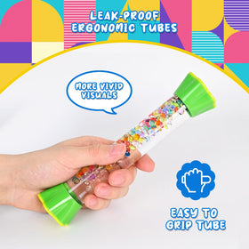 FKYTION Colorful liquid flow offers relaxing sensory cues during homework or breaks