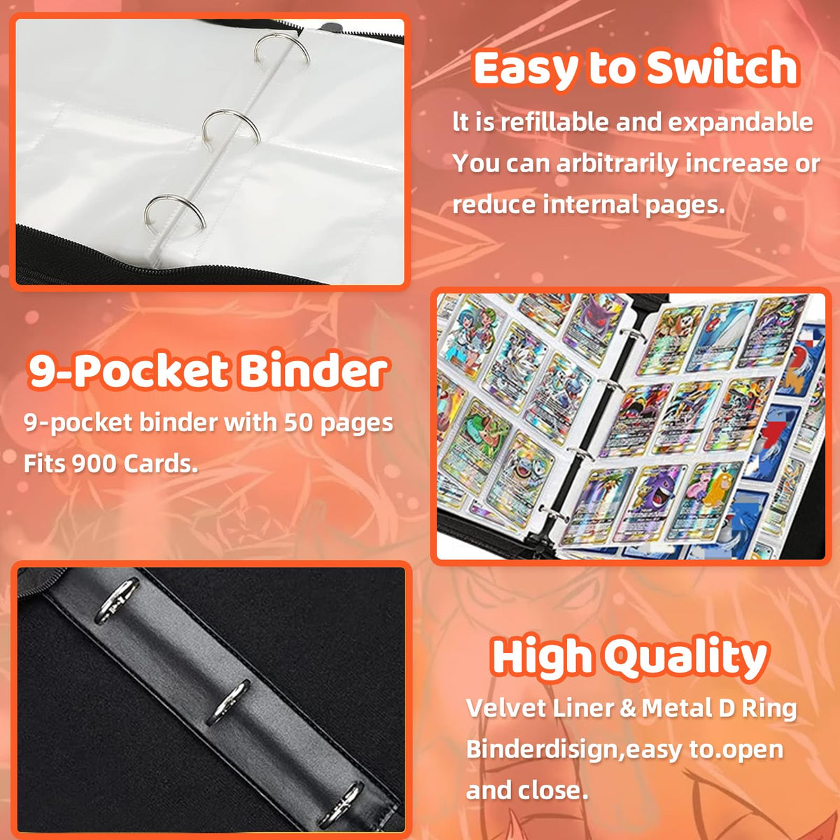 FLAJZ organized collection display for easy viewing and access