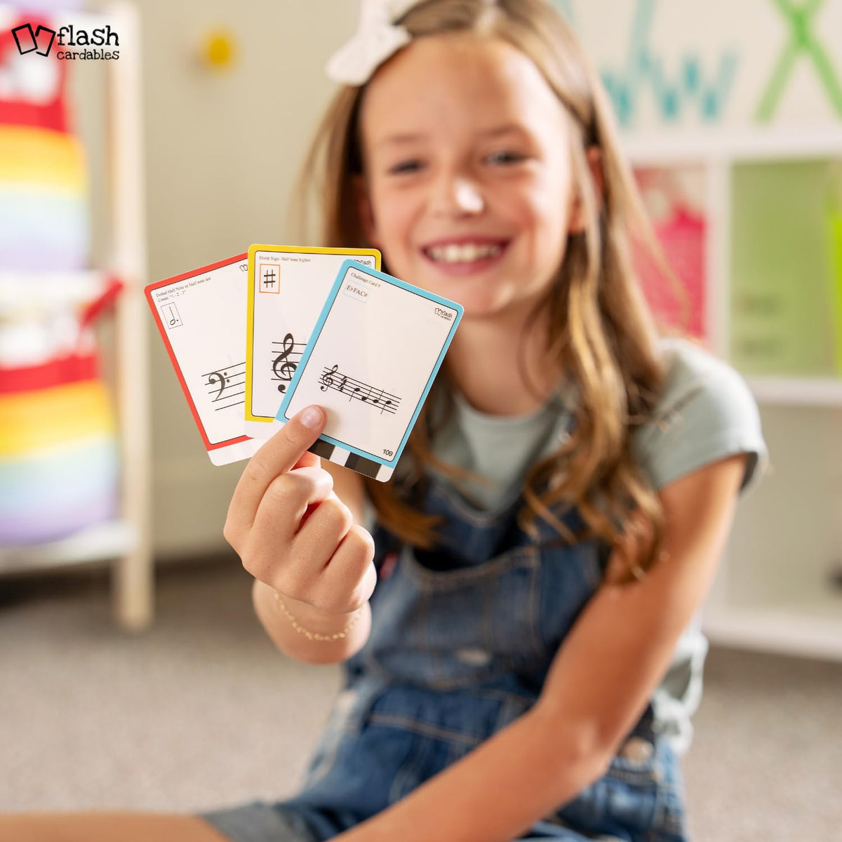 Flashcardables Audio Flashcard Player lesson setup facilitates guided practice