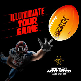 FlashCatch official size 6 football with professional grip