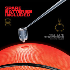 FlashCatch official size basketball with authentic feel and weight