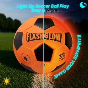 Flashglow night-ready backyard ball for social games under lights and celebrations.